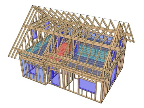 projektowanie dachów i wieź dachowych
